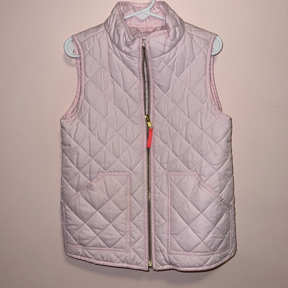 Crewcuts Pink Puffer Vest